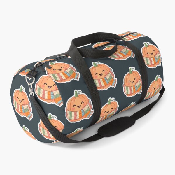 Item preview, Cute Cozy Pumpkin in Scarf – Kawaii Autumn Sticker Design designed and sold by Iras-Art-Corner.