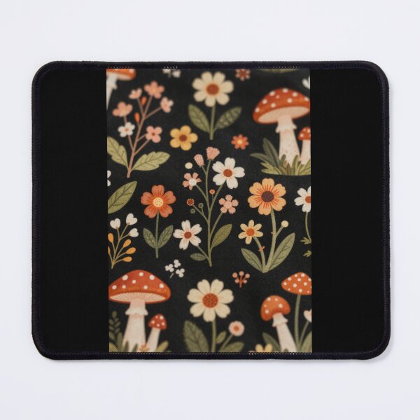 Item preview, Daisies and Mushrooms designed and sold by PatronesKawai.