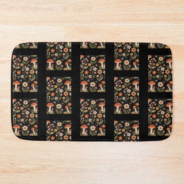 Item preview, Daisies and Mushrooms designed and sold by PatronesKawai.