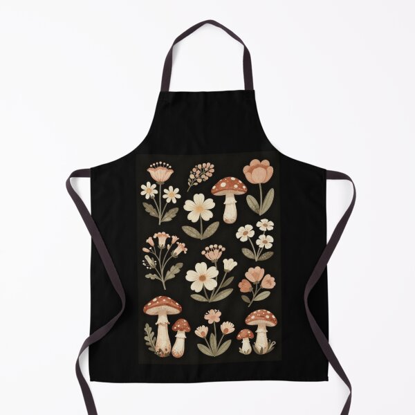 Item preview, Daisies and Mushrooms designed and sold by PatronesKawai.