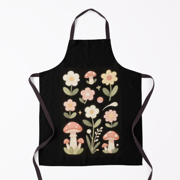 Item preview, Daisies and Mushrooms designed and sold by PatronesKawai.