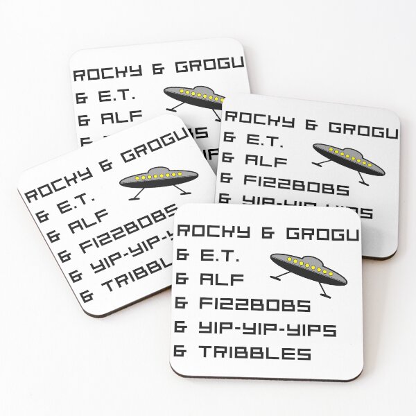 Item preview, Rocky & Grogu & designed and sold by Catt's Creations.