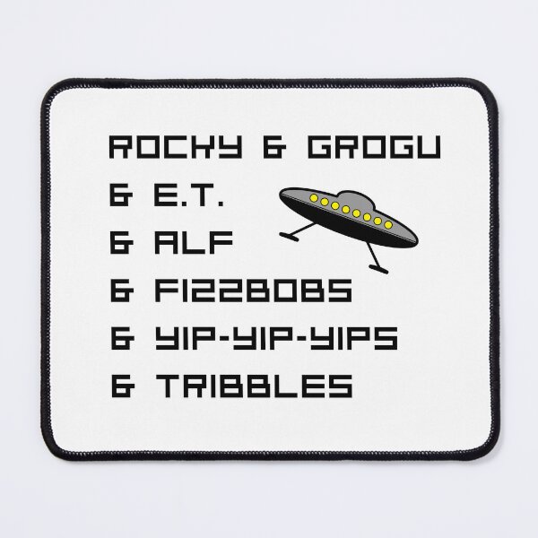 Item preview, Rocky & Grogu & designed and sold by Catt's Creations.