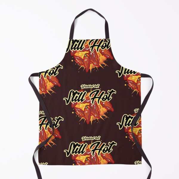 Item preview, Still Hot Wrinkled Chili Peppers Funny Pun designed and sold by The-Melon-Cart.
