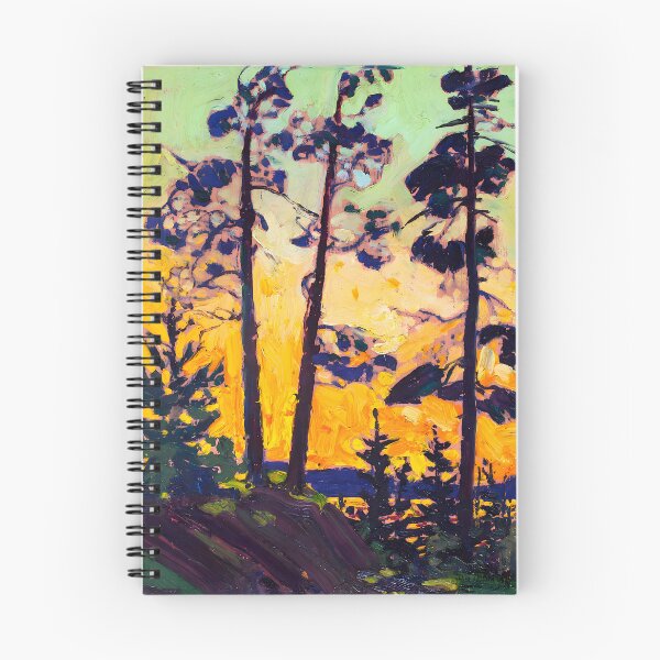 Item preview, Tom Thomson - Pinos al atardecer designed and sold by Jon-Baran.