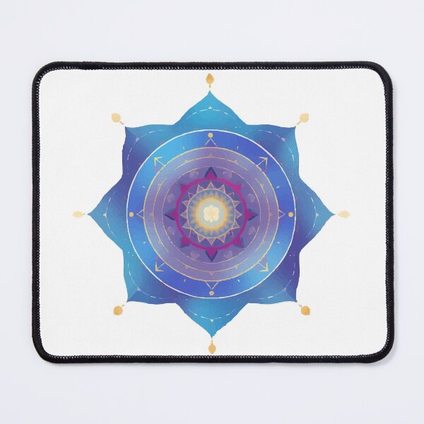Item preview, Infinite Blue Mandala designed and sold by AbstractAnom.