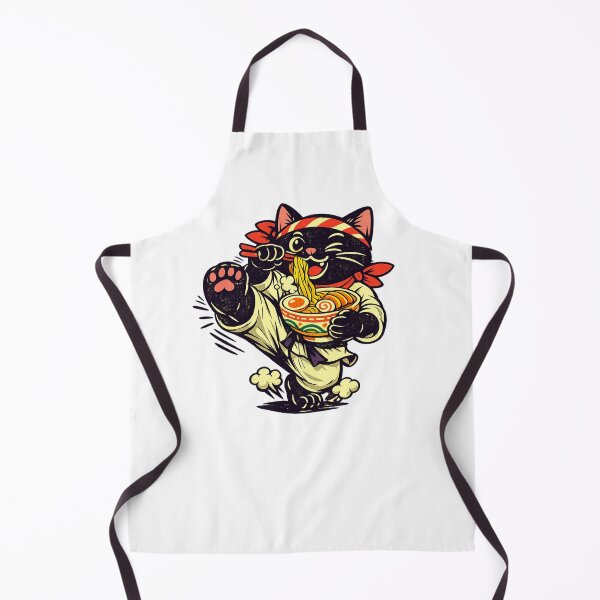 Item preview, Ramen Cat – Chef Kick designed and sold by LuveraxArt.
