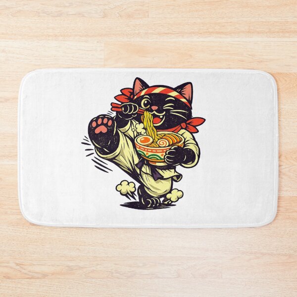 Item preview, Ramen Cat – Chef Kick designed and sold by LuveraxArt.