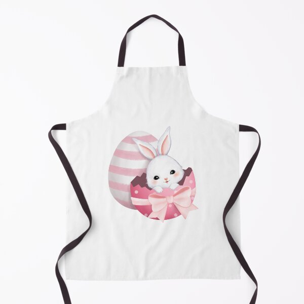 Item preview, White Rabbit and Colorful Easter Eggs - Adorable Spring Holiday Gift designed and sold by FuzionRaptor.