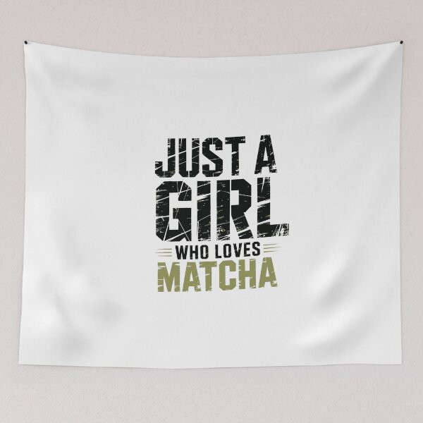 Item preview, Just a Girl Loves Matcha designed and sold by jkrphoto.