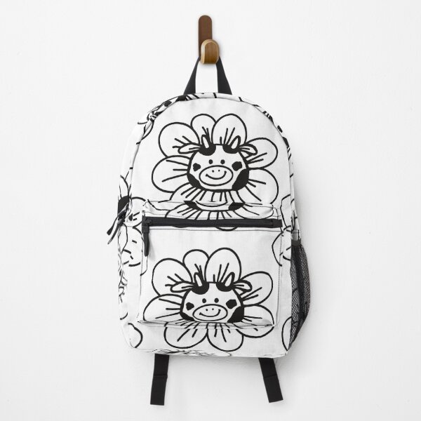 Item preview, Cute Cow Flower Face Funny Doodle designed and sold by Pryhozha.