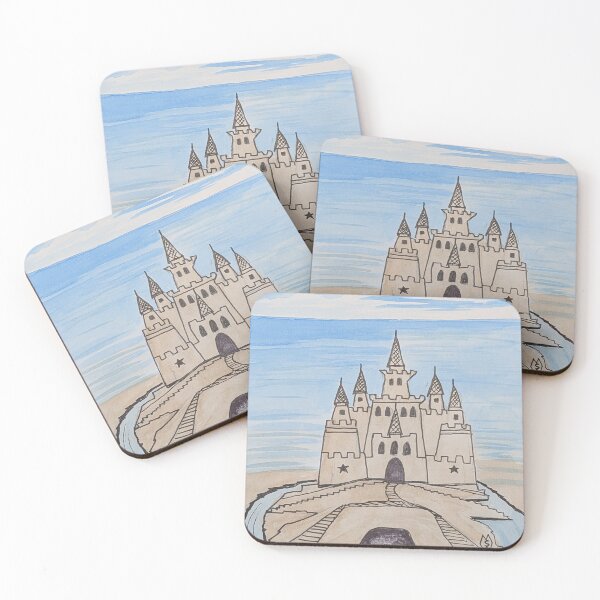 Item preview, Sand castle at the beach  designed and sold by Matt Starr Fine Art .