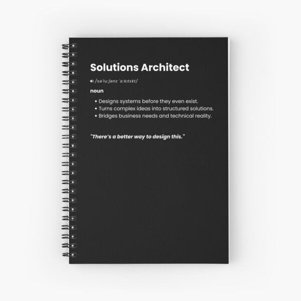 Item preview, Solutions Architect Definition | Funny IT Architecture Gift designed and sold by Yuli Club.