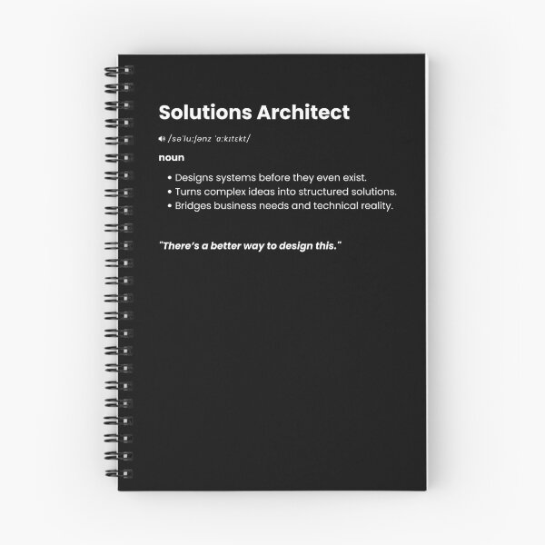 Item preview, Solutions Architect Definition | Funny IT Architecture Gift designed and sold by Yuli Club.