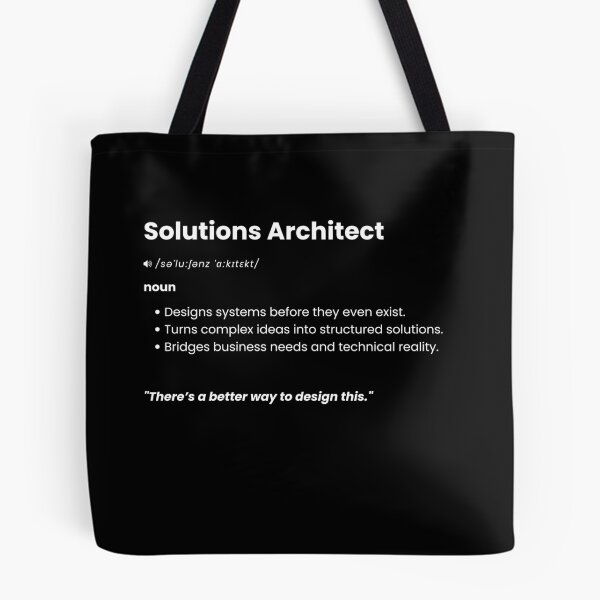 Item preview, Solutions Architect Definition | Funny IT Architecture Gift designed and sold by Yuli Club.