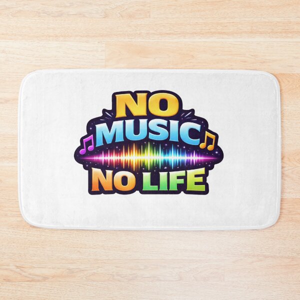 Item preview, No Music No Life Rainbow Wave designed and sold by lorand-designs.