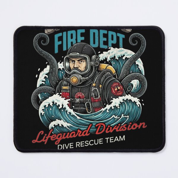 Item preview, Dive Rescue Team designed and sold by Your Tribe.