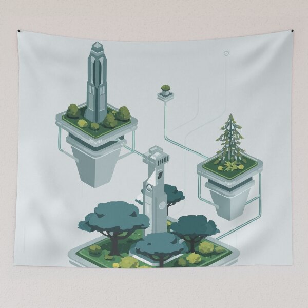 Item preview, Futuristic Planter Park designed and sold by AbstractAnom.
