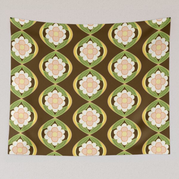 Item preview, Retro Floral designed and sold by KNBdesign.