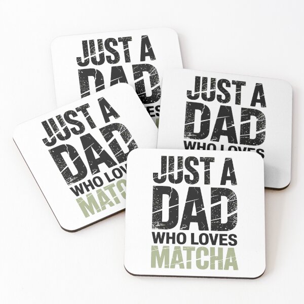 Item preview, Just a Dad Who Loves Matcha designed and sold by jkrphoto.