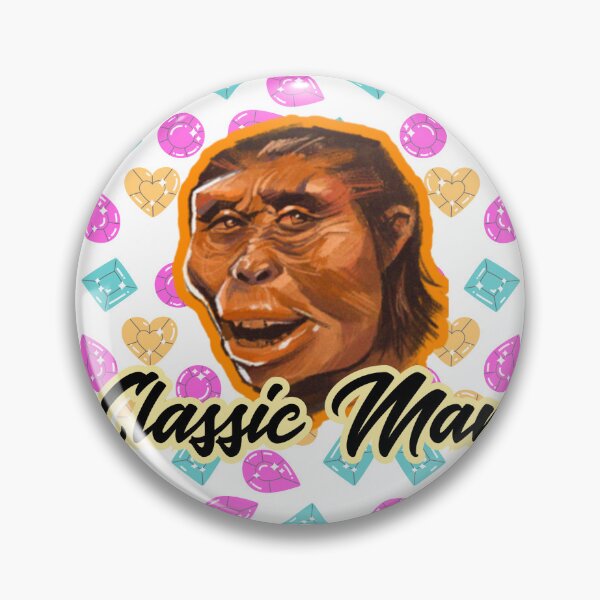 Item preview, Classic Man Retro Caveman Gems Cute Art designed and sold by The-Melon-Cart.