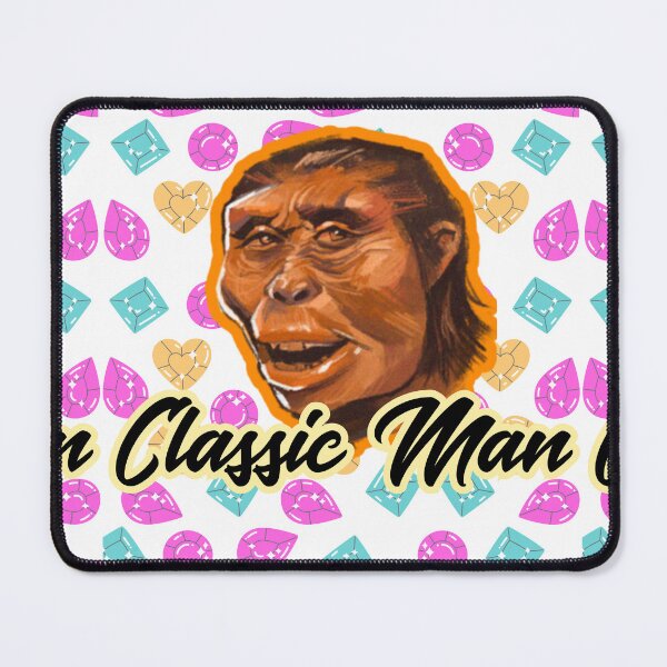Item preview, Classic Man Retro Caveman Gems Cute Art designed and sold by The-Melon-Cart.