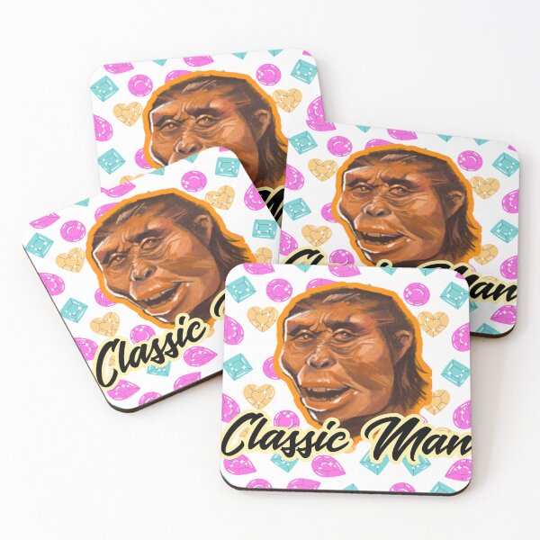 Item preview, Classic Man Retro Caveman Gems Cute Art designed and sold by The-Melon-Cart.