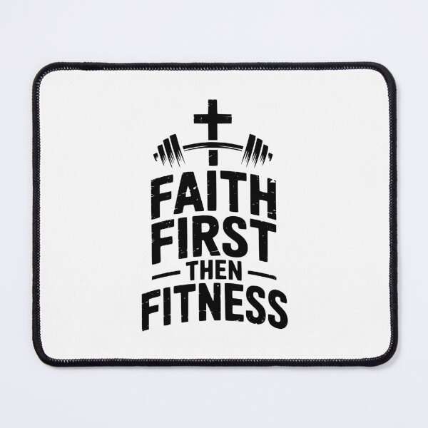 Item preview, Faith First Then Fitness Christian Design designed and sold by theartfulaspie.