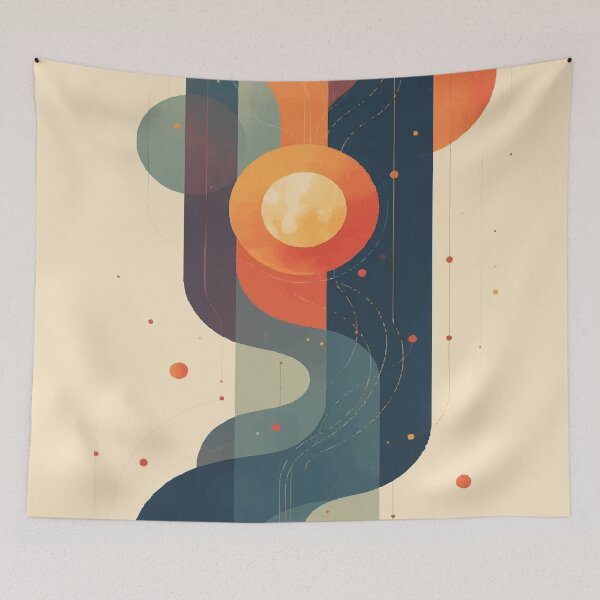 Item preview, The River Runs Through the Sun designed and sold by AbstractAnom.