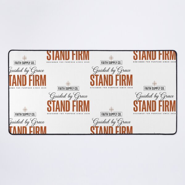 Item preview, Stand Firm Faith Supply Co Minimalist Streetwear Shirt designed and sold by AlejandroLeon01.