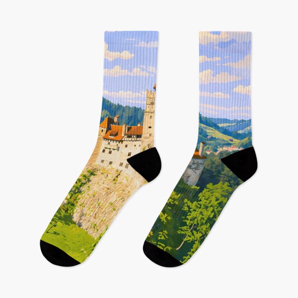 Item preview, Romania Illustration Travel Art Vintage designed and sold by KrisSidDesigns.