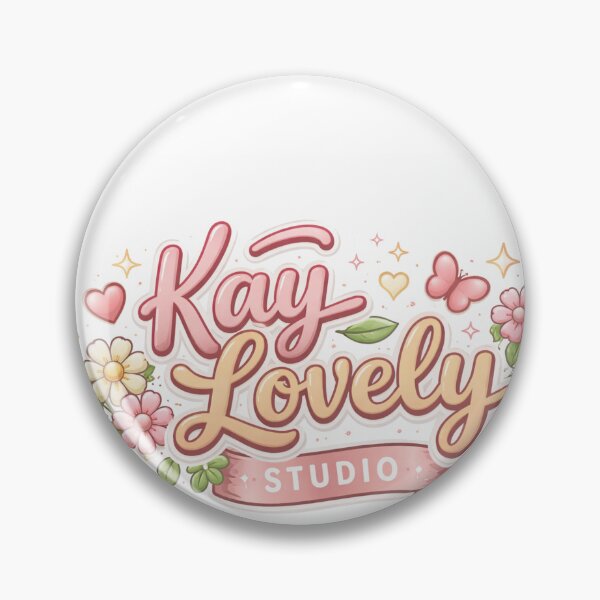 Item preview, Kay Lovely Studio – Cute & Elegant Logo Design (Pink Aesthetic) designed and sold by RTchopy.