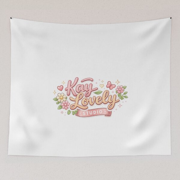 Item preview, Kay Lovely Studio – Cute & Elegant Logo Design (Pink Aesthetic) designed and sold by RTchopy.