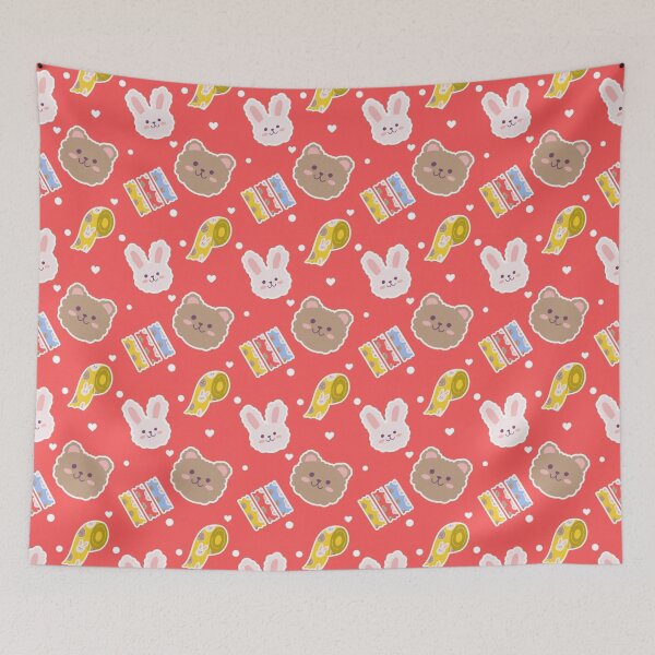 Item preview, Bear and Bunny designed and sold by kawaiistudio.