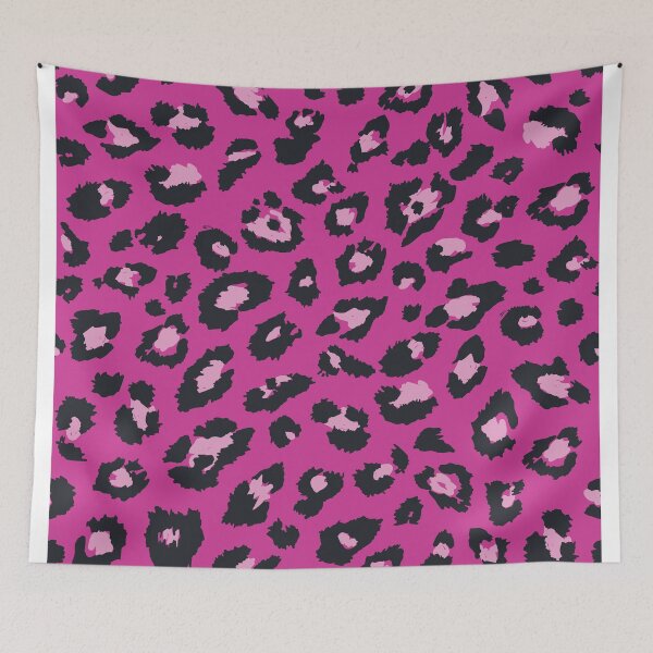 Item preview, Vibrant Pink Leopard Pattern - Aesthetic Y2K Animal Print. designed and sold by KojourinArt.