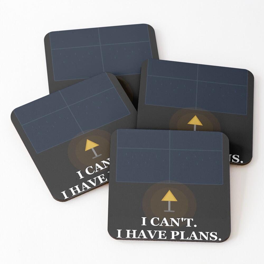 Item preview, Coasters (Set of 4) designed and sold by InkDropDaily.