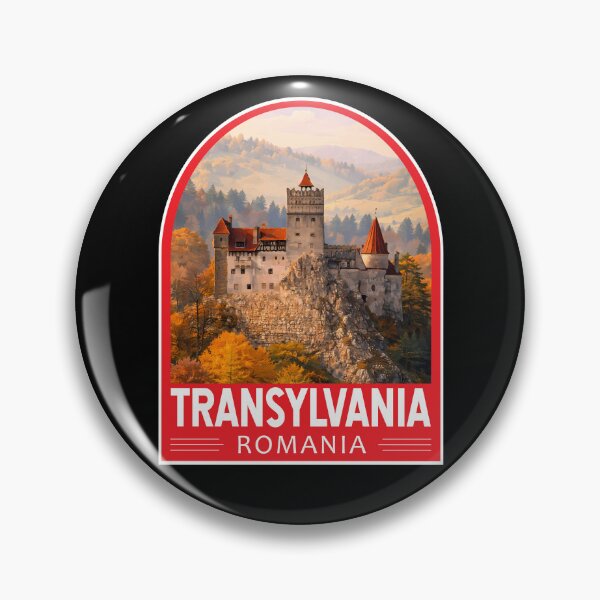 Item preview, Transylvania Romania Travel Art Emblem designed and sold by KrisSidDesigns.