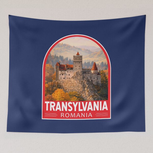 Item preview, Transylvania Romania Travel Art Emblem designed and sold by KrisSidDesigns.