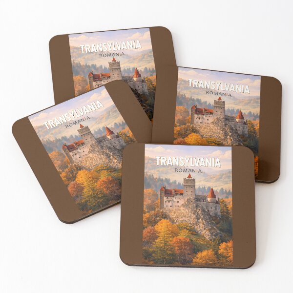 Item preview, Transylvania Romania Illustration Travel Art Vintage designed and sold by KrisSidDesigns.