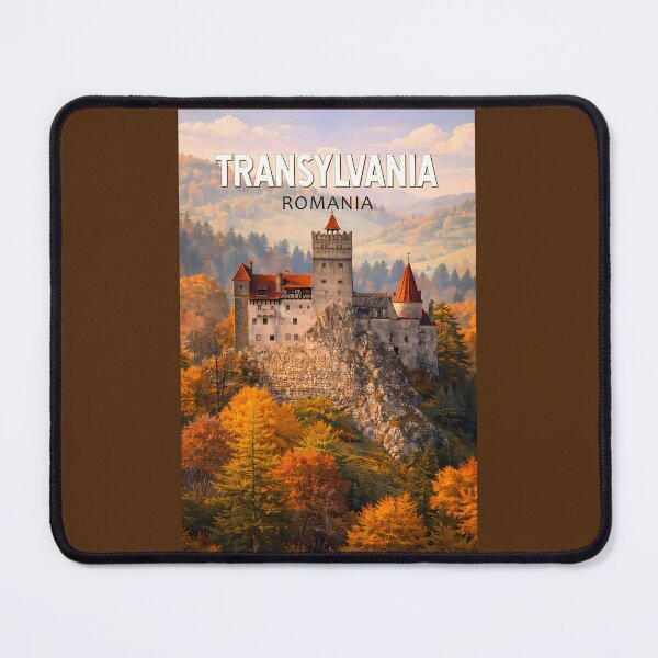 Item preview, Transylvania Romania Illustration Travel Art Vintage designed and sold by KrisSidDesigns.
