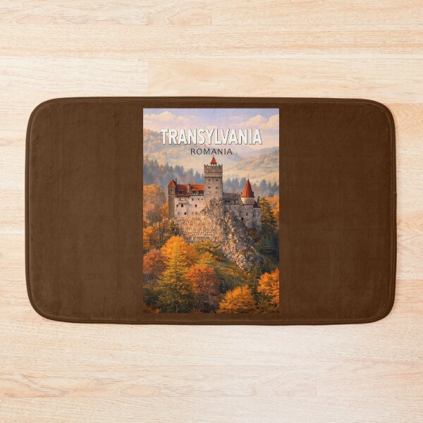 Item preview, Transylvania Romania Illustration Travel Art Vintage designed and sold by KrisSidDesigns.