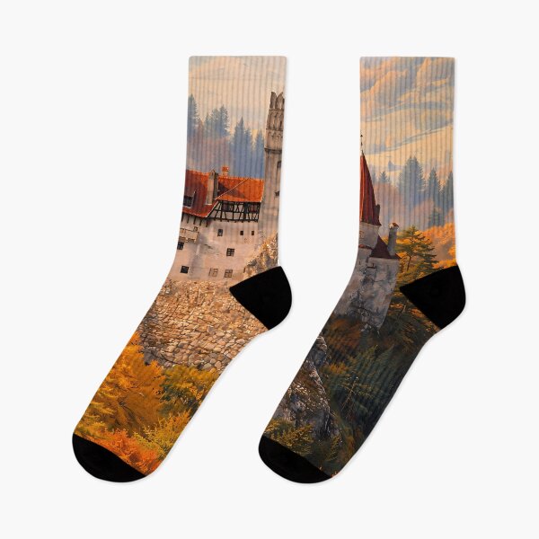Item preview, Transylvania Romania Illustration Travel Art Vintage designed and sold by KrisSidDesigns.