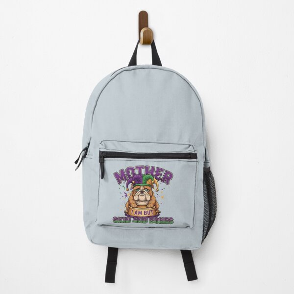 Item preview, mardi gras bulldog funny skinny dog design designed and sold by ArtDesignTp.