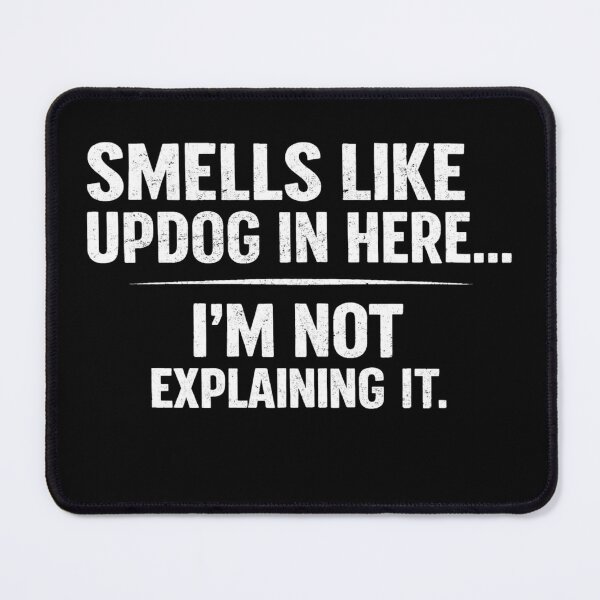 Item preview, Smells Like Updog In Here I’m Not Explaining It Funny Meme Shirt, Sarcastic Humor Tee, Viral Joke, Introvert Shirt designed and sold by VibeOffline Studio.