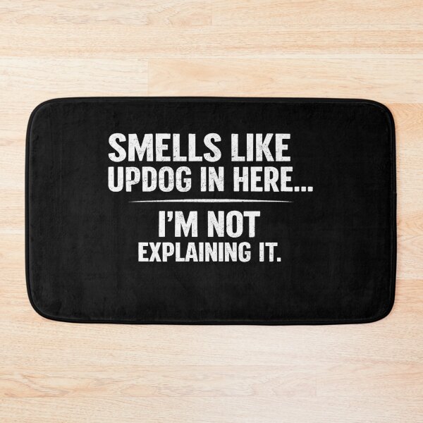 Item preview, Smells Like Updog In Here I’m Not Explaining It Funny Meme Shirt, Sarcastic Humor Tee, Viral Joke, Introvert Shirt designed and sold by VibeOffline Studio.