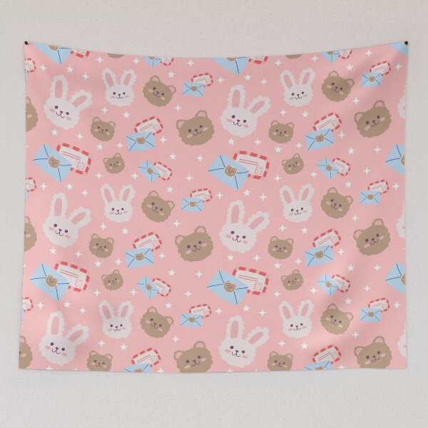 Item preview, Love Letter Pattern designed and sold by kawaiistudio.