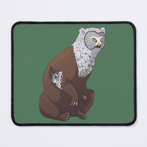 Item preview, Kodiak Bear + Great Gray Owl designed and sold by khalico.