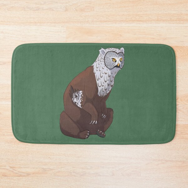 Item preview, Kodiak Bear + Great Gray Owl designed and sold by khalico.