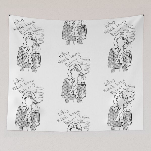 Item preview, Who killed Laura Palmer ? (black vers.) designed and sold by pinkybat.