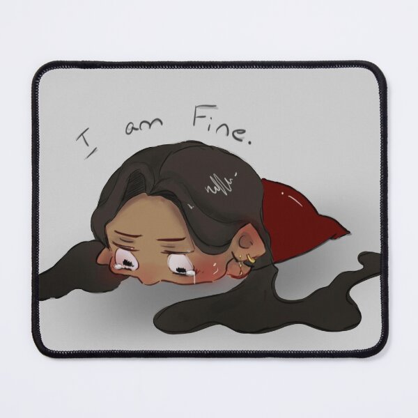 Item preview, I am Fine! (Fem) designed and sold by PotatoZindagi.